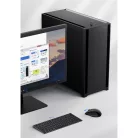 Usams® Bluetooth adapter, USB -> Bluetooth5.1, Bluetooth vevő, Plug&Play, kompatibilis Windows/Linux, fekete