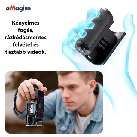 aMagisn® univerzális sportkamera fogantyú, markolathoz, gyorsan felszerelhető, ergonomikus DSLR adapter, a legtöbb akciókamera-modellel kompatibilis