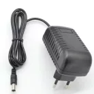 Univerzális hálózati adapter tápegység, 12V/2A kimenet, Ø5.5/2.5mm csatlakozó, fekete