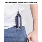 Greenworks® akkumulátoros csavarbehajtó, 25-db bitkészlettel, 3 fokozatos, 4V , 2000mAh Li-Ion akku, szürke
