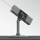 DUKA® multifunkciós lézeres szintező, szögmérő, vízszintmérő, keresztvonalas,  pontosság, ±0.5°, tripod állvánnyal, szürke