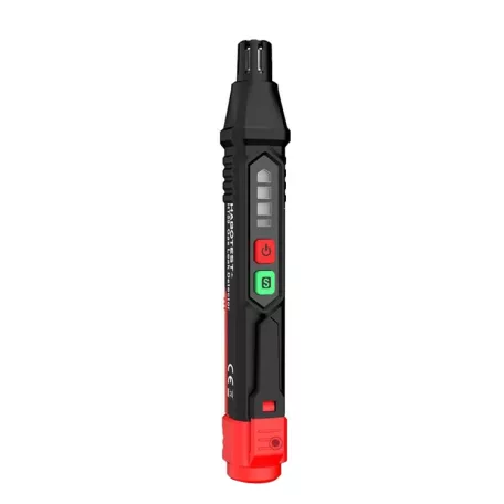 Hubo® gázszivárgás detektor, gázszivárgás érzékelő toll, riasztó funkcióval, LED kijelző, fekete/piros