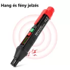 Hubo® gázszivárgás detektor, gázszivárgás érzékelő toll, riasztó funkcióval, LED kijelző, fekete/piros