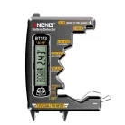 ANENG® Digitális Elemteszter, LCD kijelző, akkumulátor-/elemfeszültség-mérő,1.5V-12V, hátralévő kapacitás kijelzés, szürke
