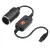 Tysin® szivargyújtós átalakító adapter, USB feszültségnövelő kábel 5V→12V/1A/12W, fekete