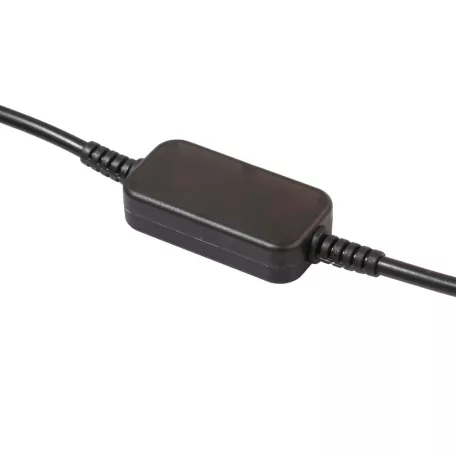 Tysin® szivargyújtós átalakító adapter, USB feszültségnövelő kábel 5V→12V/1A/12W, fekete