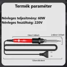 ANENG®  forrasztópáka, állítható hőmérsékletű 200°C~450°C, 60W, ipari szintű, piros/fekete