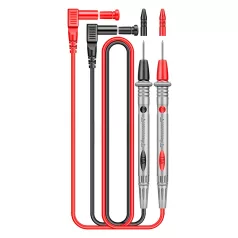   Aneng® Multiméter mérőkábel készlet, univerzális mérővezeték, elektromos teszt kábel, piros/szürke