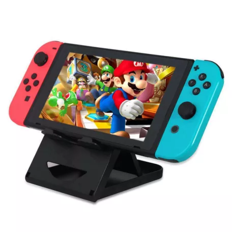 Nintendo Switch Tartó, TNS-1788 összecsukva hordozható, fekete