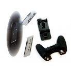 PS4 Pro/Slim Gamer Kit, TP4-1751 készlet: PS4 állvány, dupla töltőállomás, szilikon gamepad tok, füllhallgató, fekete