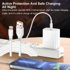Olesit Adat- és Töltőkábel K196, 300 cm, Lightning/USB csatlakozó, 2.1A gyorstöltés, fehér