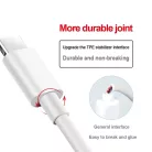 Olesit Adat- és Töltőkábel K1971, USB-C/USB típusú, 2.1A gyorstöltés, 3 méter, fekete