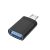OTG átalakitó adapter (USB 2.0->MicroUSB ), Fekete
