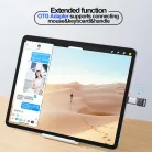 OTG átalakitó adapter (USB 3.0->MicroUSB ), Fekete