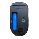 Vezeték nélküli optikai egér 33Q1, újratölthető akkumulátorral, 2.4GHz,1600dpi, Rose Pink/Inox