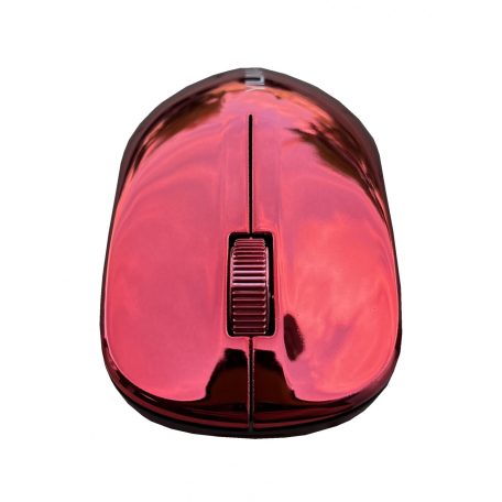 Vezeték nélküli optikai egér 33Q1, újratölthető akkumulátorral, 2.4GHz,1600dpi, Rose Pink/Inox