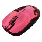Vezeték nélküli optikai egér 33Q1, újratölthető akkumulátorral, 2.4GHz,1600dpi, Rose Pink/Inox