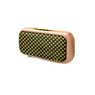 Hordozható Hangszóró, Bluetooth hangfal, USB input, MicroSD kártya olvasó, arany színű