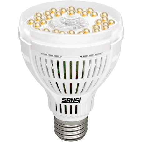Növénynevelő Lámpa SANSI, 15W, D E27 Ø7.5cm 34xLED-es meleg fehér fényű